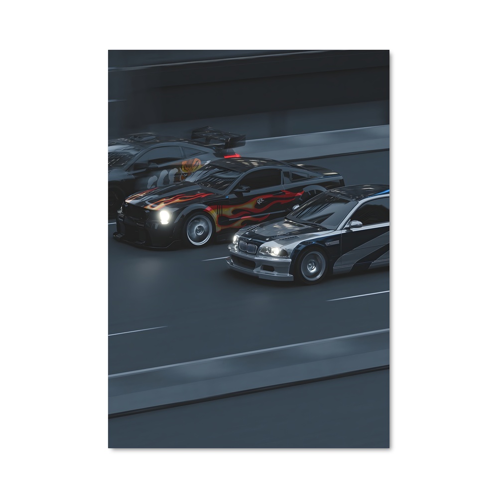 Poster Vitesse Furieuse